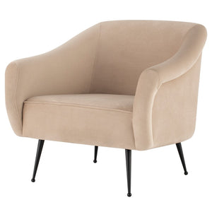 Lucie Fabric Accent Chair in 6 Color Options