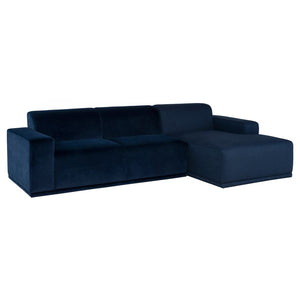 Leo Fabric Sectional in 4 Color Options