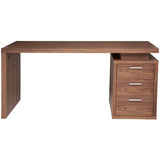 Benjamin Walnut Office Desk