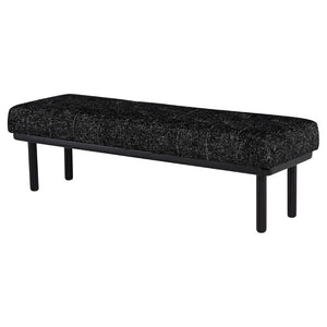 Arlo Tufted Fabric Bench in 4 Color Options
