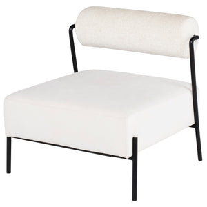 Marni Dual Tone Fabric Accent Chair in 4 Color Options