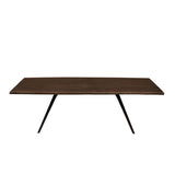 Vega Seared Oak Top Dining Table in 2 Sizes