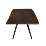 Vega Seared Oak Top Dining Table in 2 Sizes