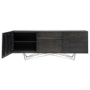 Zola Ebonized Oak Sideboard