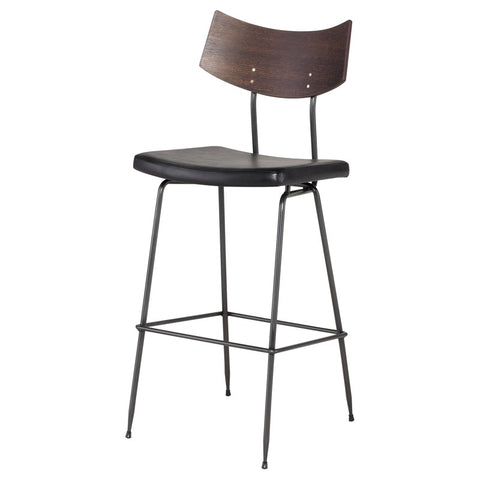 Soli Industrial Stool in 2 Sizes and 5 Color Options