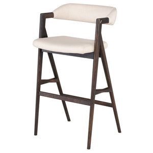 Anita Seared Oak Stool in 2 Sizes and 3 Color Options