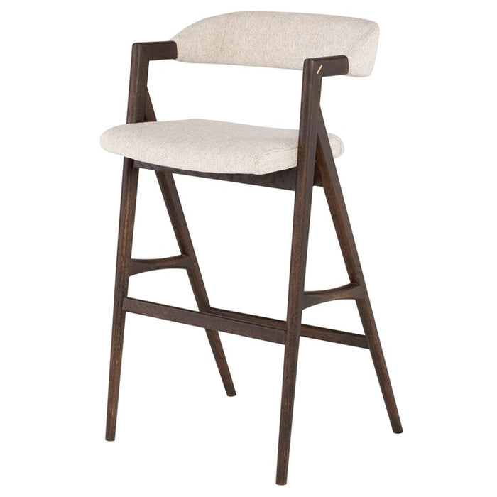 Anita Seared Oak Stool in 2 Sizes and 3 Color Options