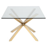 Couture Glass Dining Table in 2 Finishes & 2 Sizes