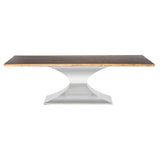 Praetorian Seared Oak Dining Table in 2 Finishes