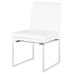 Savine Modern Dining Chair in Grey or White