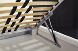 Townsend Fabric Italian Storage Bed with Adjustable Headrests