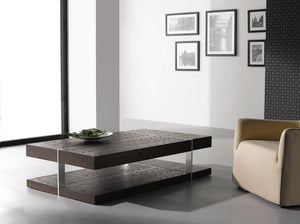 Nelly Zebrano Wood Coffee Table