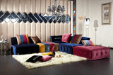 Dublin Multicolor Modular Fabric Sectional