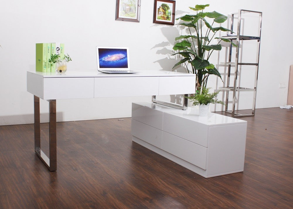 Katie White Modern Office Desk