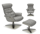 Kara Leather Lounge Chair in 6 Color Options