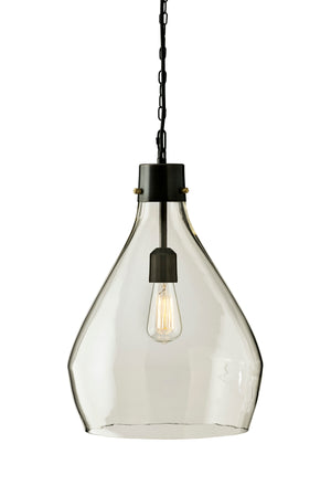 Industrial Glass Dome Pendant