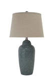 Hera Green Ceramic Table lamp