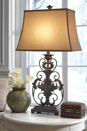 Sadie Traditional Poly Table Lamp
