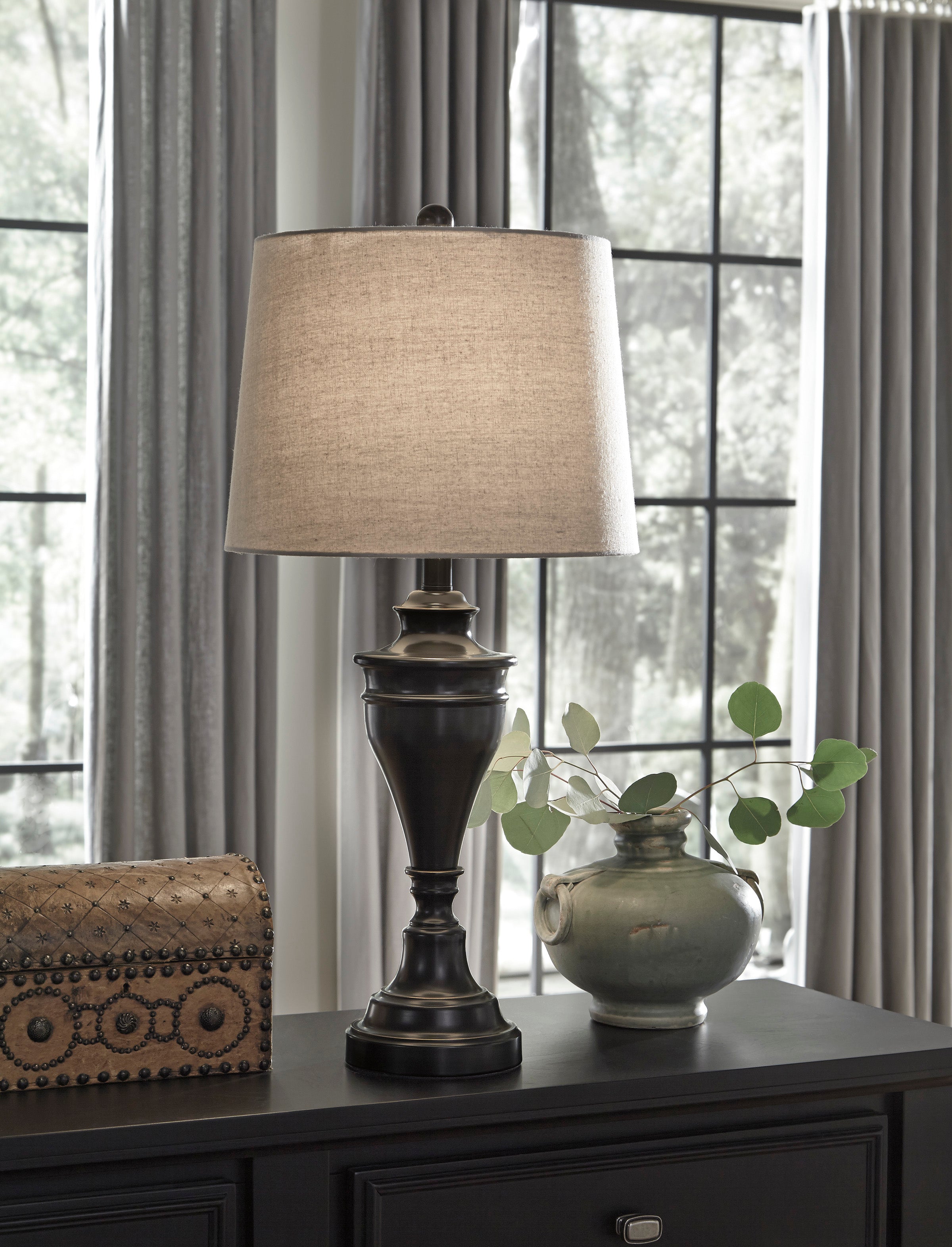 Lindsey Bronze Metal Table Lamp