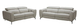 Lorene Leather Reclining Living Room Collection in 3 Color Options