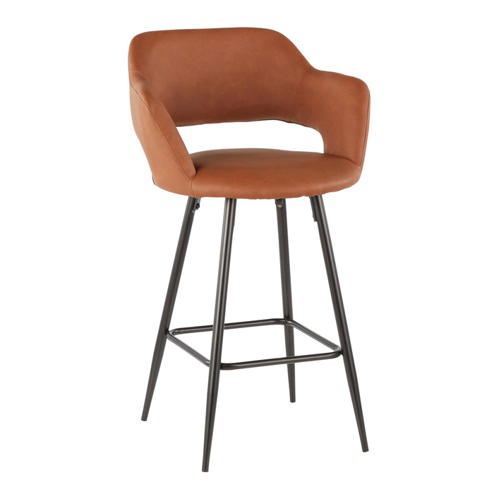 Margo Upholstered Stool in Counter or Bar Height