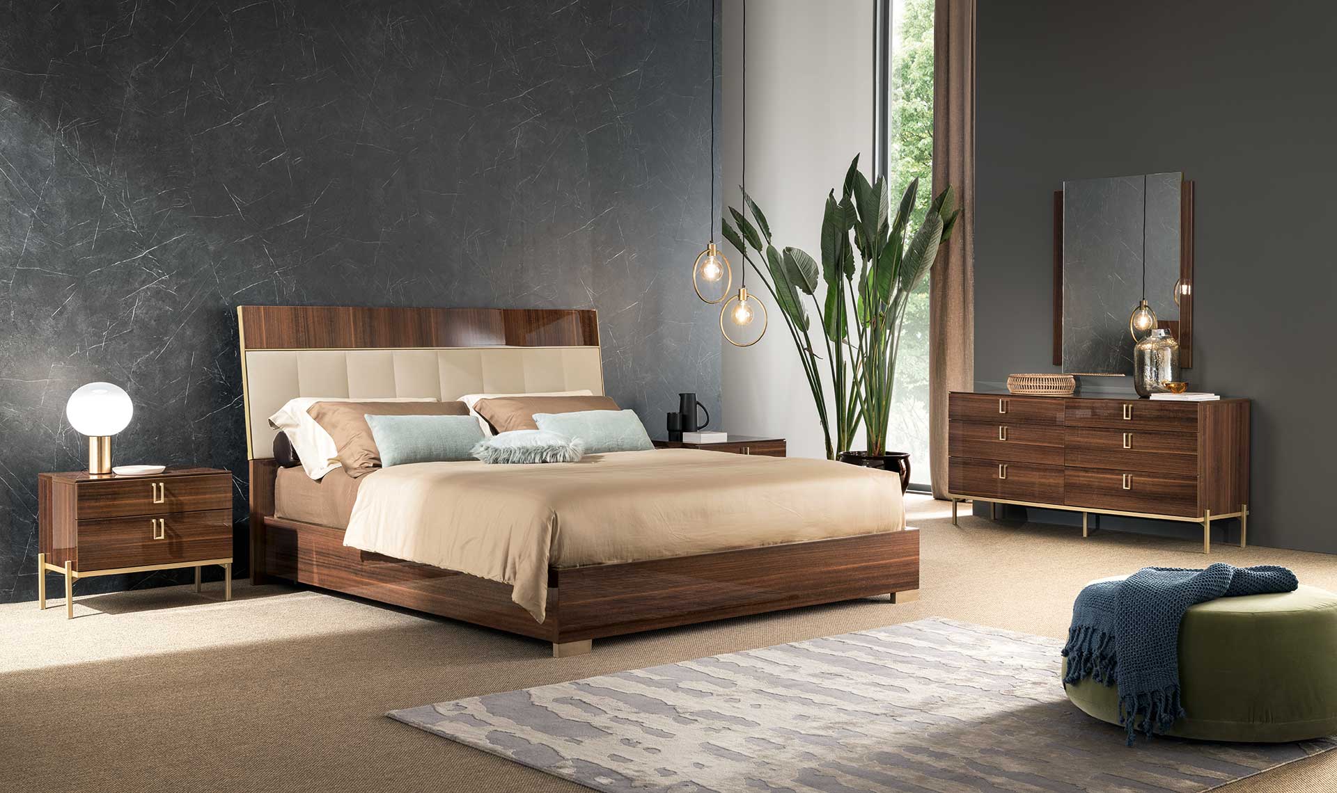 Mid Century Bedroom Collection by ALF Italia