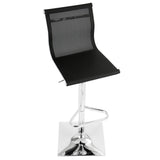 Mira Adjustable Barstool in Grey, Black or White