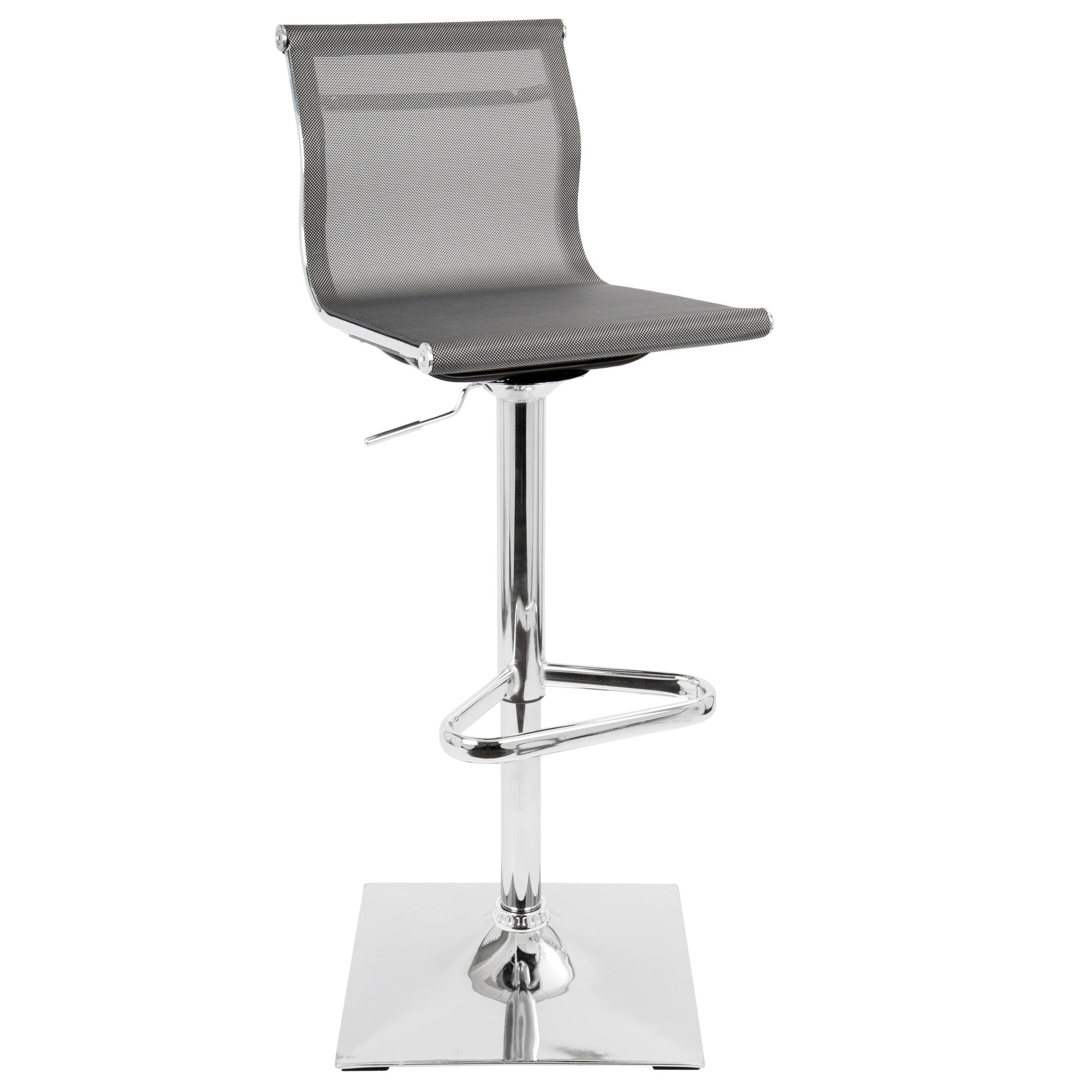 Mira Adjustable Barstool in Grey, Black or White