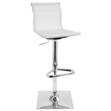 Mira Adjustable Barstool in Grey, Black or White