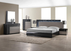 Romeo Platform Bedroom Collection with LED Lights