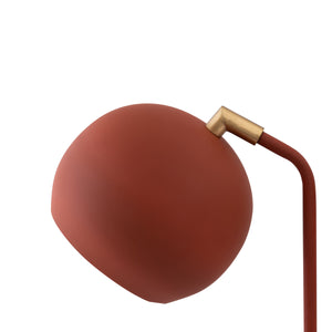 Red Terracotta Table Lamp