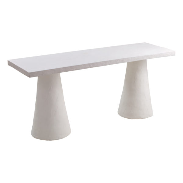 Daya Faux Plaster Desk