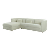 Coulson Velvet Sectional in 3 Color Options