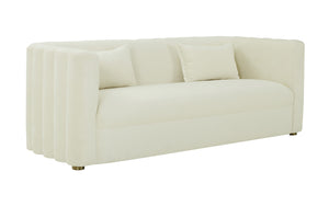 Coulson Velvet Sofa in Cream or Black