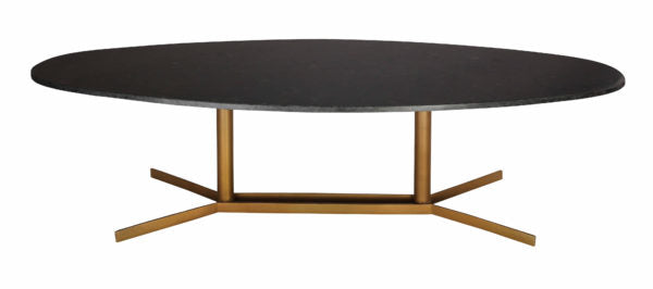 Gamma Black Marble Occasional Table