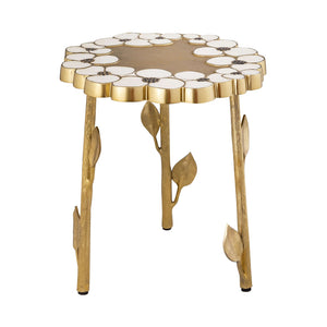 Floral Handpainted Accent Table