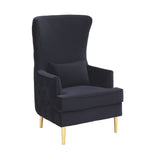 Lydia Tall Tufted Back Accent Chair in 3 Color Options