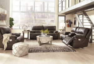 Richard Leather Reclining Living Room Collection in 2 Color Options