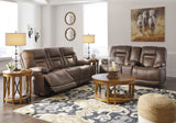 Winston Leather Reclining Living Room Collection in 2 Color Options