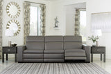 Tex Leather Reclining Living Room Collection in 2 Color Options