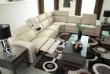 Tex Leather Power Reclining Sectional in 2 Color Options