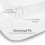 Supima Premium Cotton Sheets Set in 4 Color Options