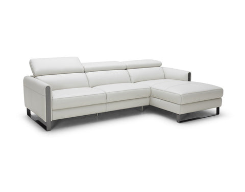 Vela Italian Leather Reclining Sectional