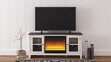 Doris 60" Media Stand with Optional Fireplace