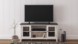 Doris 60" Media Stand with Optional Fireplace