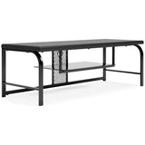 Satin Dark Grey Metallic 48" Media Stand