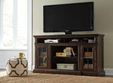 Rodney 72" Media Stand with Optional Fireplace