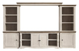 Havana Dual Tone Media Wall Unit