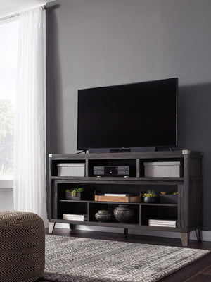 Toby Media Stand with Optional Fireplace Insert