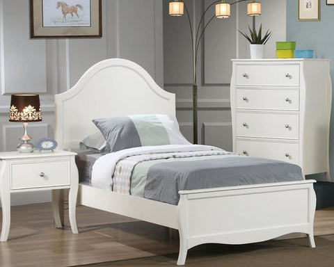 Dominique White Teen Bedroom COllection